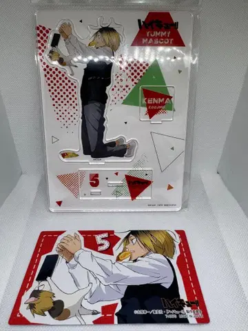 하이큐!! Yummy 마스코트 아크릴 스탠드 플레이트