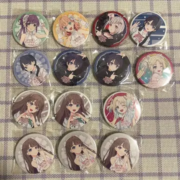 하스노소라 캔뱃지 x 19