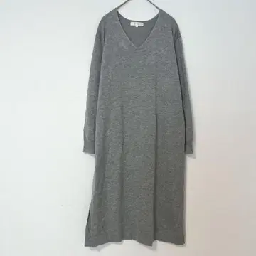 grove 그로브 니트 원피스 [ L ] V넥 캐주얼 월드