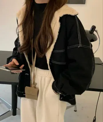 오버사이즈 블랙 자켓