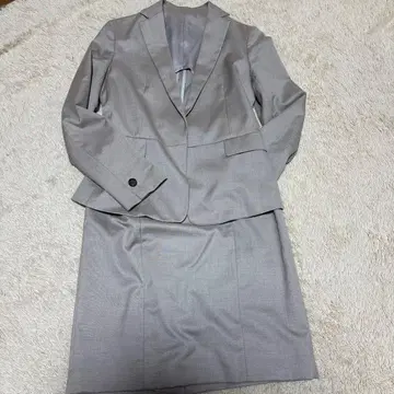 컴시즘 COMME CA ISM 스커트 수트 울 베이지 7 S