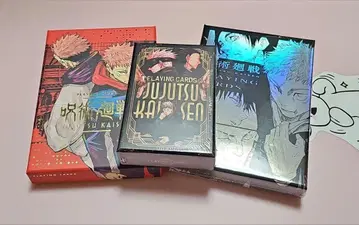 주술회전 카드놀이 금박 BOX 포함 새상품 미개봉 점페스