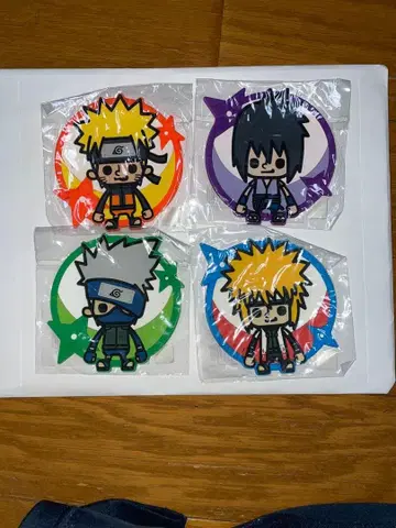 NARUTO 10주년 코스터 4개 세트