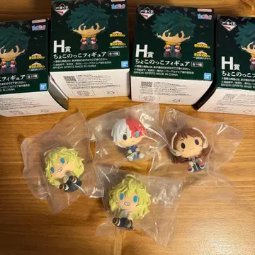 제일복권 나의 히어로 아카데미아 H상 쵸코놋코 피규어 3개 세트