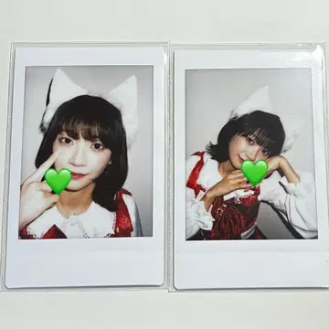 이타쿠라 카나 2024 크리스마스 온 특 촬영 폴라로이드