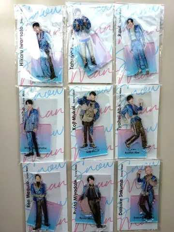 [ 전원 ] SnowMan 아크릴 스탠드 집합 세트