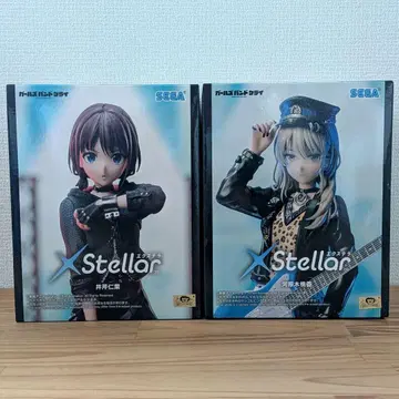 걸즈밴드 클라이 피규어 2체 세트 카와하라기 모모카, 이세리 니나