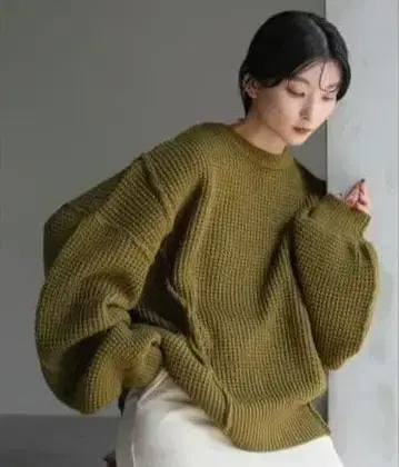 셀렉트모카 select MOCA 스웨터 오버 볼륨 슬리브 니트