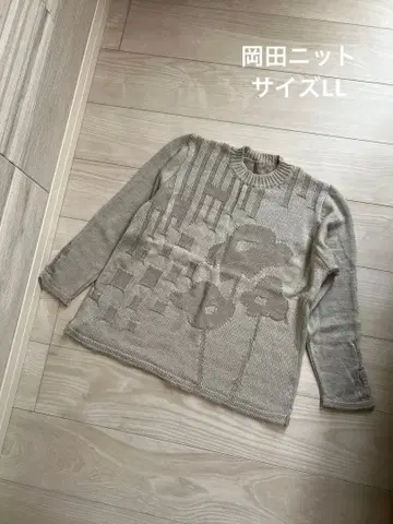 여성용 니트 오카다 니트 사이즈 LL