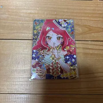 아이프리 멜로디 버즈리움 앙상블 레드 사쿠라 사인 별 4 카드