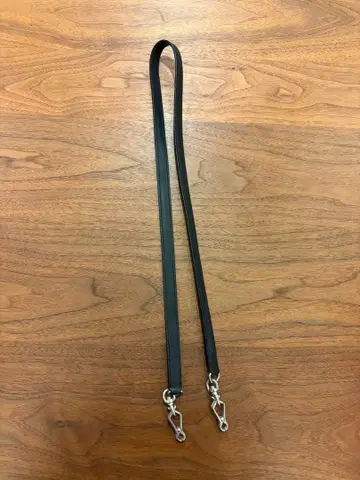 SUN/KAKKE 선카케 가죽 스트랩 블랙