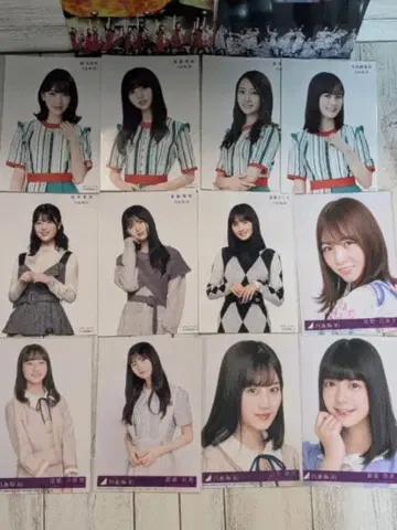 사카미치 시리즈 아이돌 사진 12장 세트