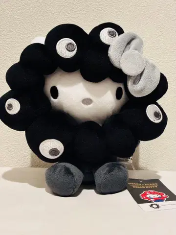 EXPO2025 [산리오] 미야쿠미야쿠 변신 봉제 인형 (M) 블랙