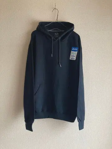 새상품 프룻 오브 더 룸 맨투맨 후드티 블랙 무지 M