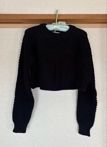 MYSTERY 니트 스웨터 멋진 니트 네이비 한국