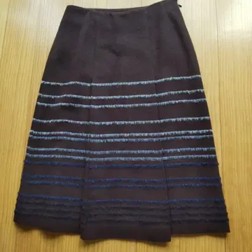 BALLSEY 다크 브라운 미디 스커트 38