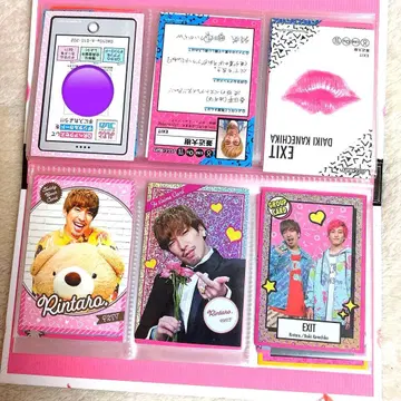 요시모토 코레카 EXIT 린타로. 카네시로 다이키 쥬뗌므 키스 카드