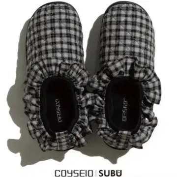 SUBU COYSEIO FLUFF CHECK 패딩 슈즈