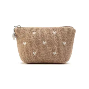 페일러 FEILER 하트형 파우치 보트형 파우치 S 베이지