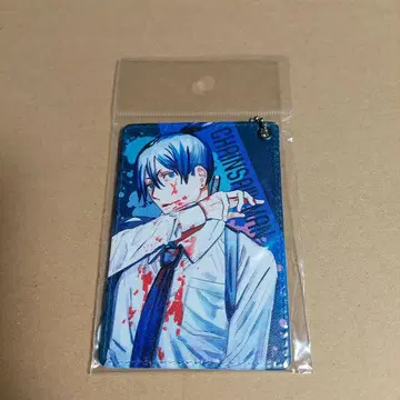 체인소 맨 하야카와 아키 가죽 패스 케이스