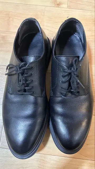 GU 리얼 가죽 더비 슈즈