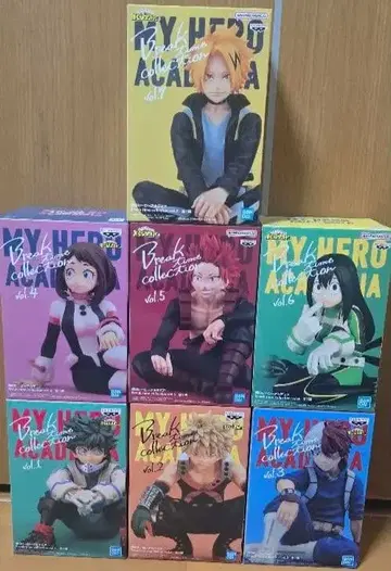 나의 히어로 아카데미아 브레이크 타임 피규어 컬렉션 7체 세트