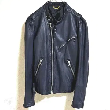 the viridi-anne 비리디안 라이더스 가죽 자켓 소가죽