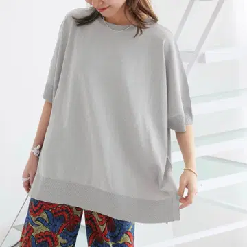 새상품급 relume 레리움 접촉 냉감 워셔블 쿨 판초 풀오버