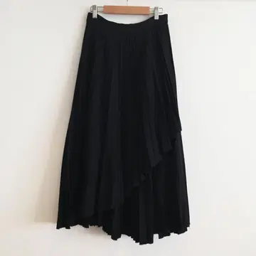 CLANE 클라네 울 랩 플리츠 스커트 롱 스커트 사이즈 2