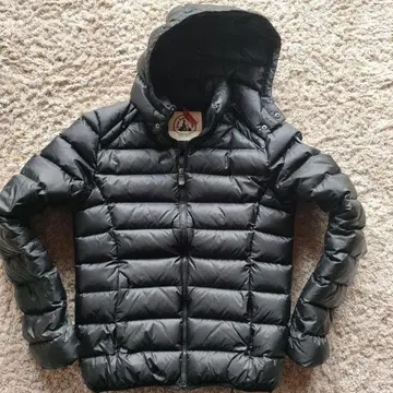 JOTT 블랙 다운 자켓 후드 부착