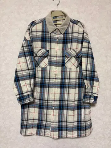 niko and - 체크 롱 셔츠