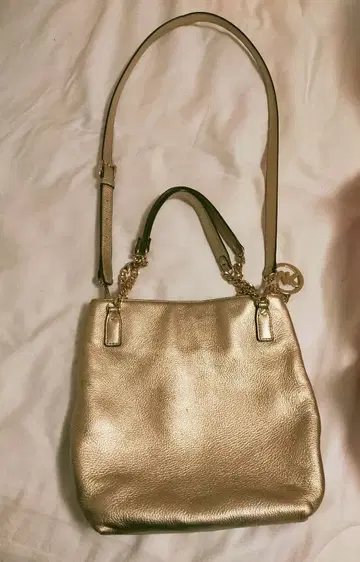 마이클코어스 가죽 골드 2way 숄더백 골드 장식