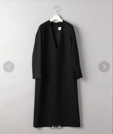 UNITED ARROWS UWMSC W V넥 원피스