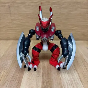 디지몬 Dreal 메가로 그라우몬 붉은 섬광룡 피규어