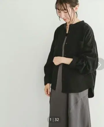 코듀로이 포켓 셔츠 미사용 새상품