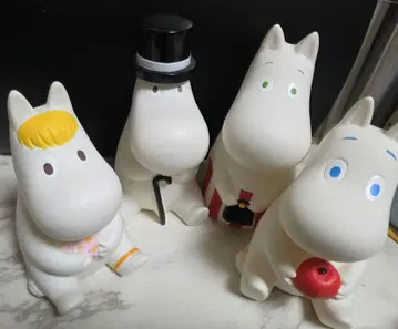 [미사용 새상품] 무민 저금통 인테리어 4체 세트