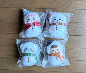 치이카와 (먼작귀) 에니마이 복권 E상 마스코트 4종