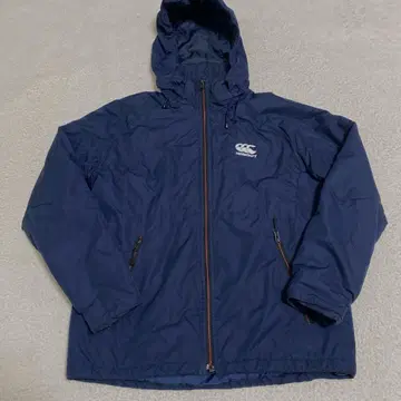 캔터베리 블루종 자켓 아우터 네이비 후드 탈부착 가능 남성용