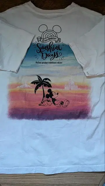 디즈니 T셔츠 Sunshine Days