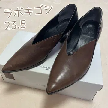 라보키고시 RABOKIGOSHI 펌프스 23.5cm 브라운