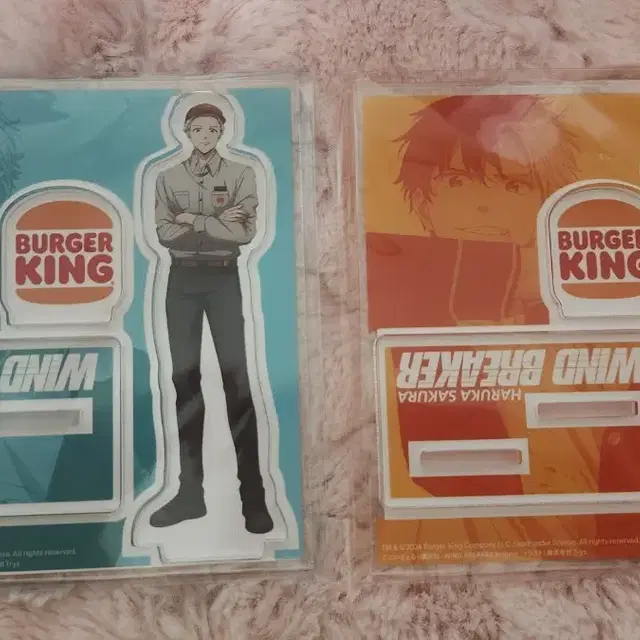 윈브레 윈드브레이커 버거킹 아크릴스탠드