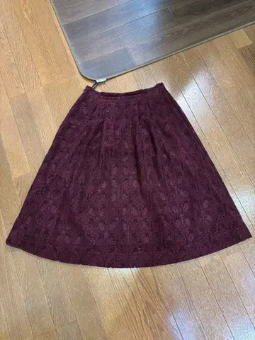 트랜스워크 레이스 스커트 40