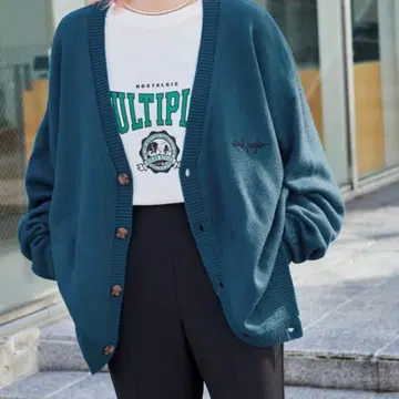 마크곤잘레스 가디건 니트 남성용 블루 M