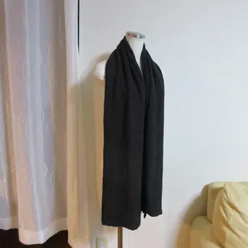 RINEN 린넨 스톨 머플러 차콜 그레이 상태 좋음