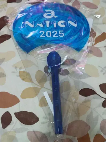 a-nation 2025 부채 파랑
