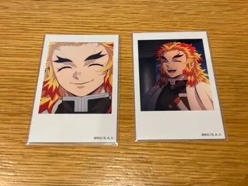 귀멸의 칼날 폴라로이드풍 브로마이드 렌고쿠 쿄쥬로