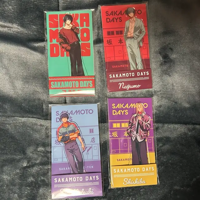 사카데이 로손 아크릴 스탠드 나구모 나츠키 시시바