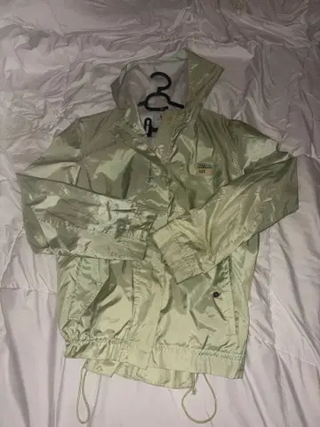 Armani Exchange 후드 부착 자켓 M 라이트 그린