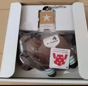 서러브레드 클럽 900승 기념 루즈 달리아 키홀더 봉제 인형 경마