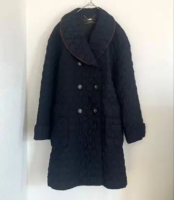 레리안 빈티지 롱 코트 퀼팅